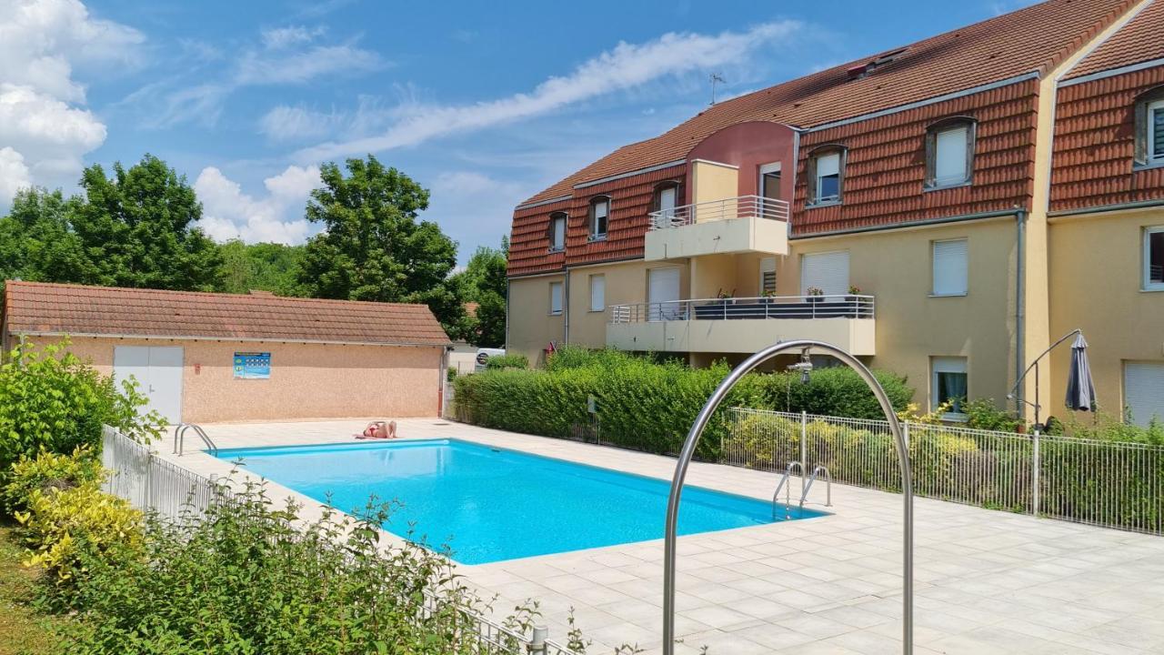 Beaune Appartement Avec Parking Et Wifi Gratuit Ngoại thất bức ảnh